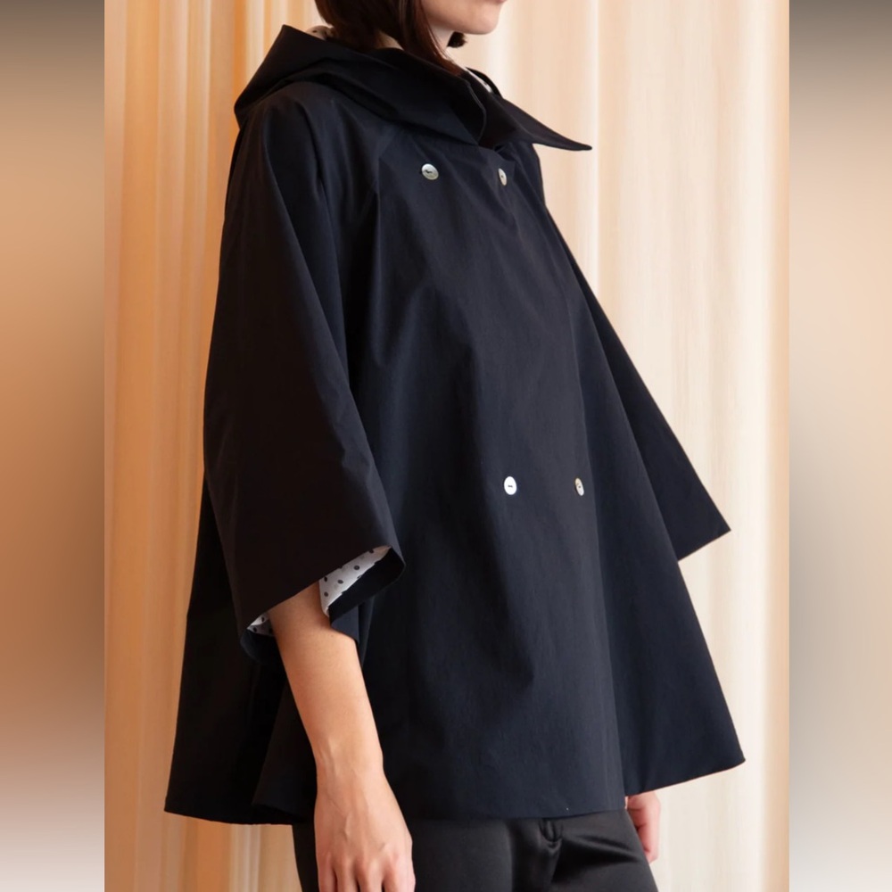 ISO Buci opaleye trench raincoat in black size xs/s